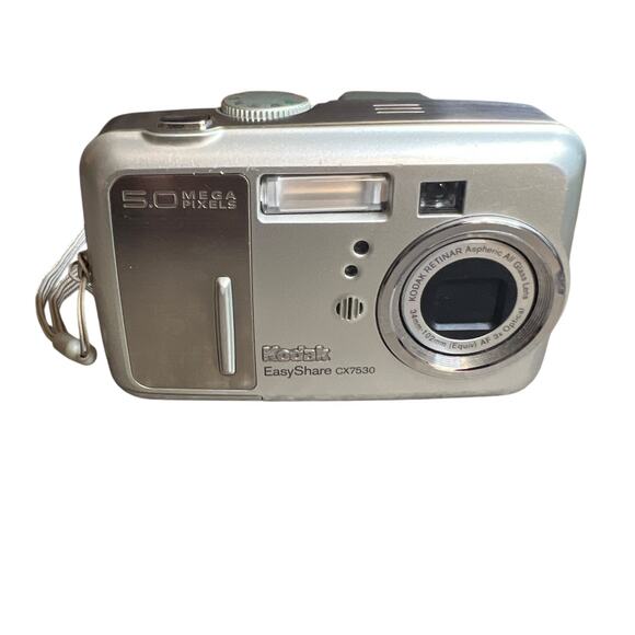 Kodak EasyShare CX7530 5.0MP Digital Camera Silver w/ Case — Tested & Works - Picture 9 of 10